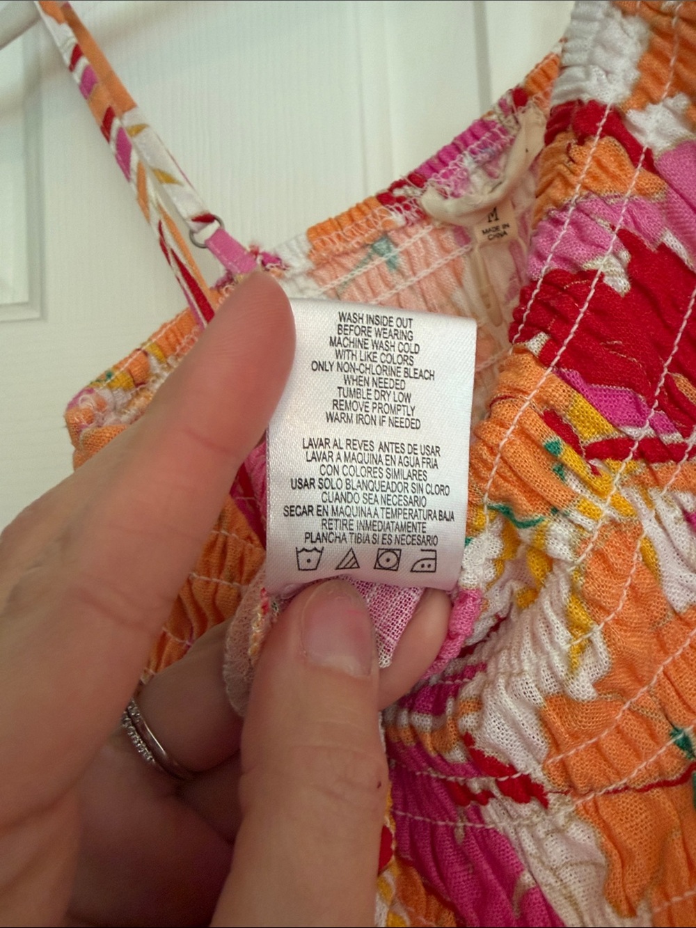 Copper Key Pink & Orange Floral Maxi Jumpsuit - Picture 7 of 7